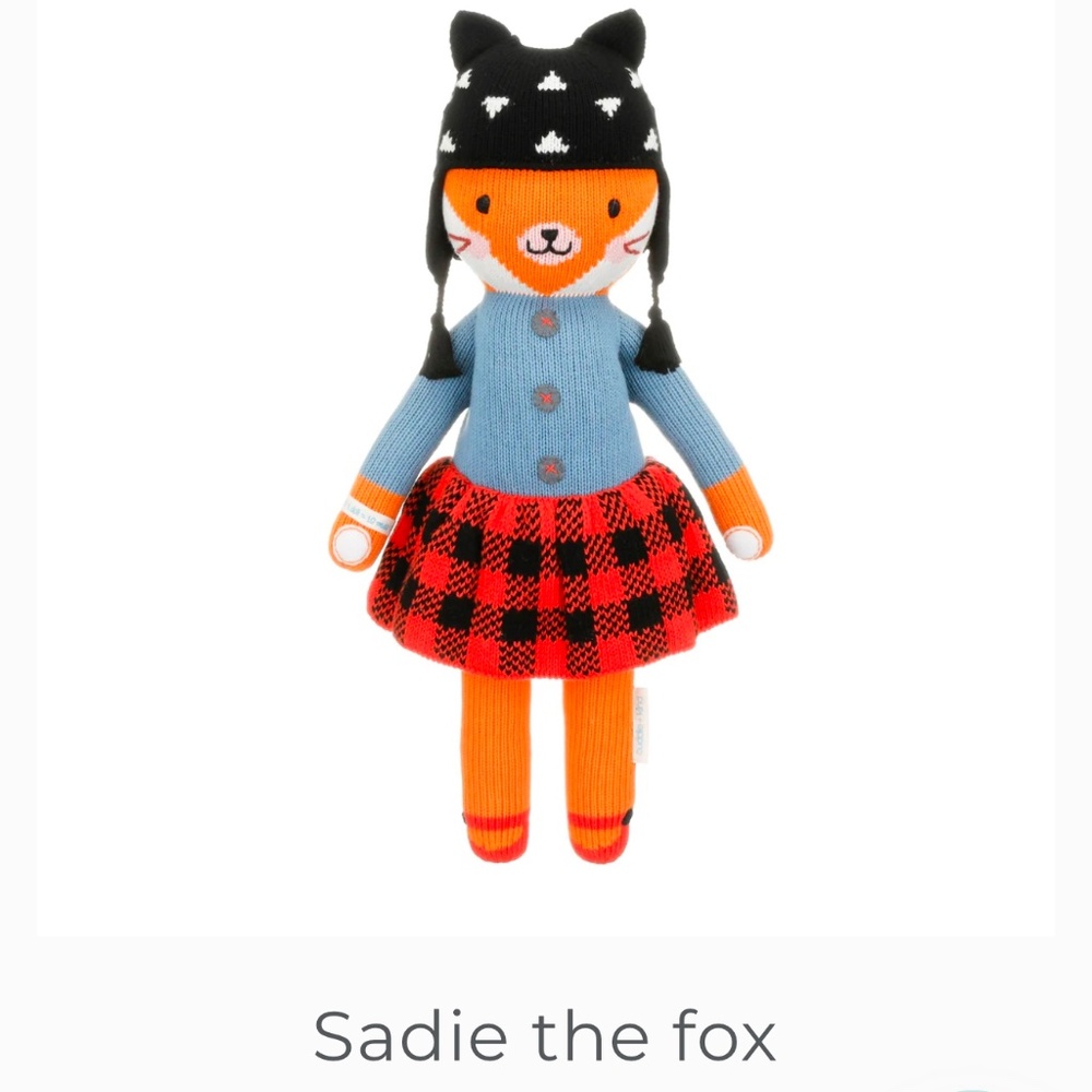Cuddle + Kind Sadie the Fox 20"